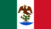 Mexico 1'st Empire flag