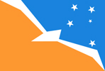 Argentine provinces Tierra del Fuego flag